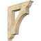 Ekena Millwork Westlake Traditional Rough Sawn Bracket, Douglas Fir, 6"W x 32"D x 38"H BKT06X32X38WTL01RDF - alternate 1
